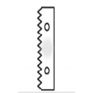 Plaquette - ELBE W30 - 50x15x1,5 mm