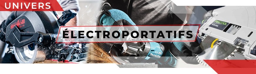 Achetez en ligne votre outillage électroportatif chez un spécialiste !