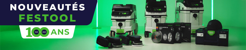 Nouveautés 2025 Festool 100 ans